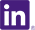 LinkedIn logo in purple