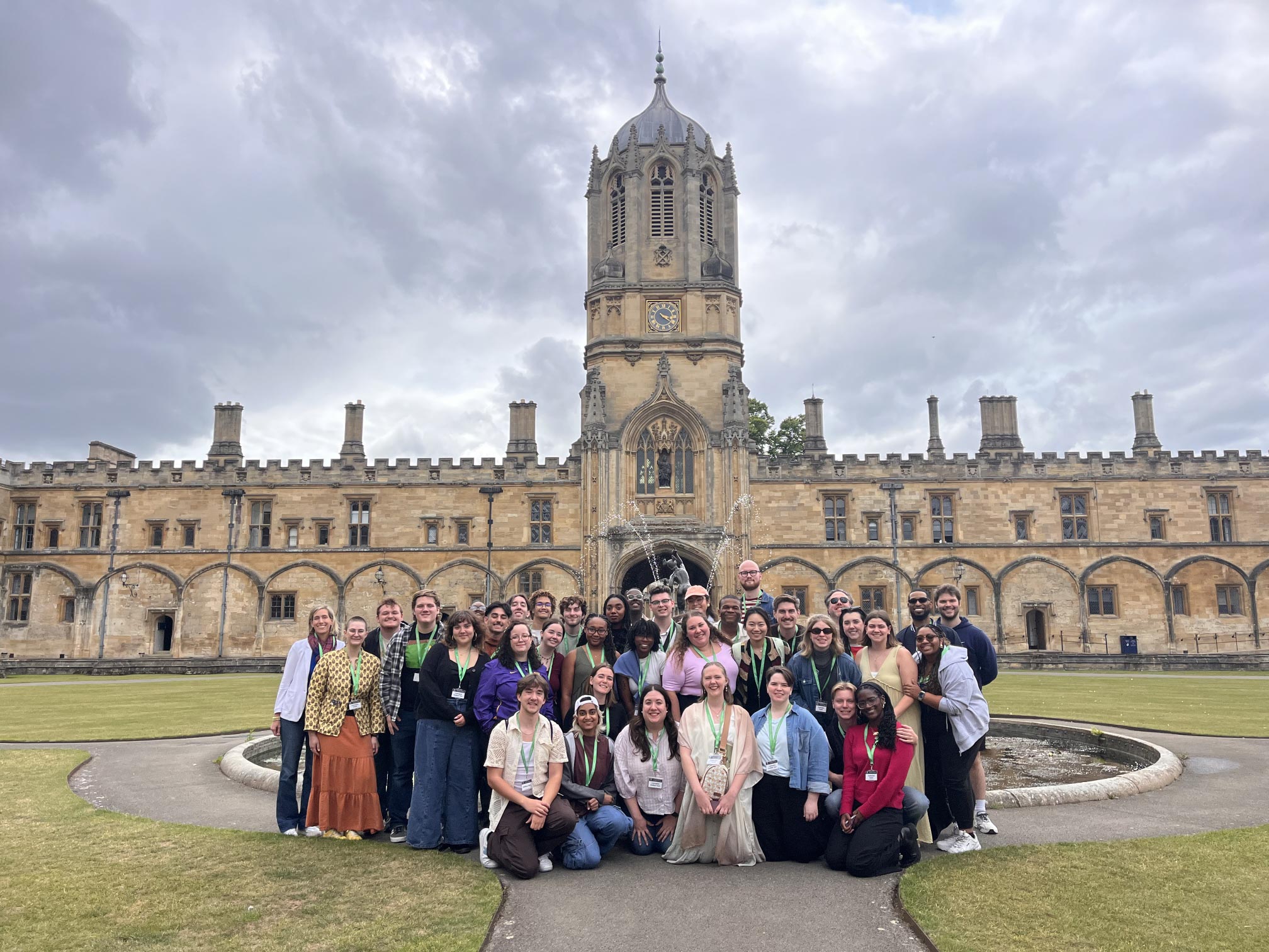 photo of lsu choirs at christ church oxford