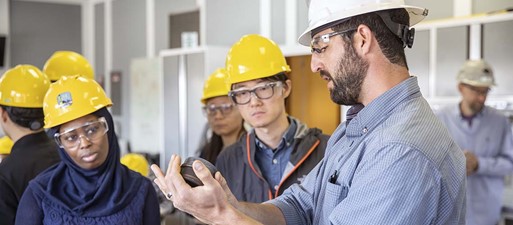 Teaching students at PERTT