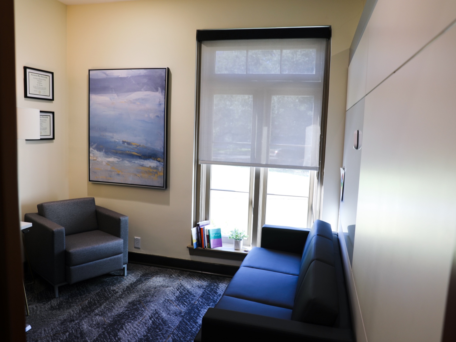 Photo of the dedicated mental health space in the French House