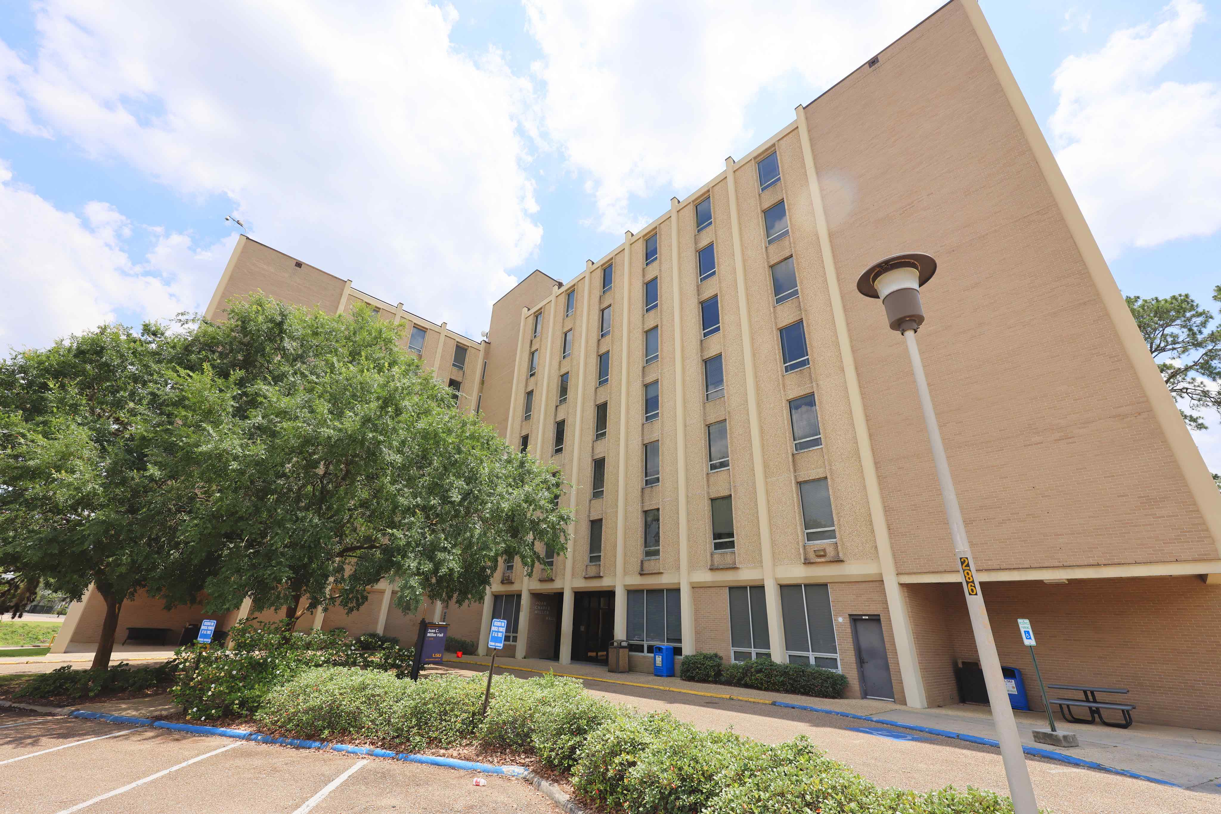 exterior or miller hall